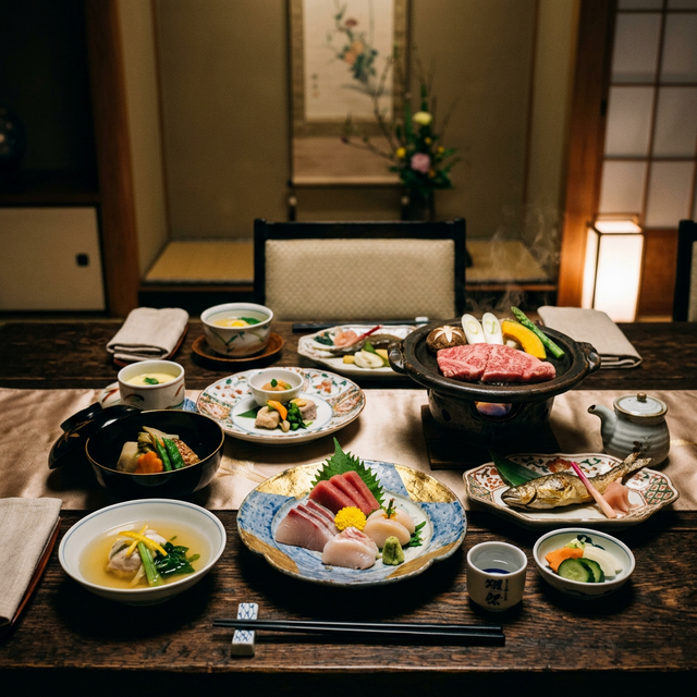 夜の会席